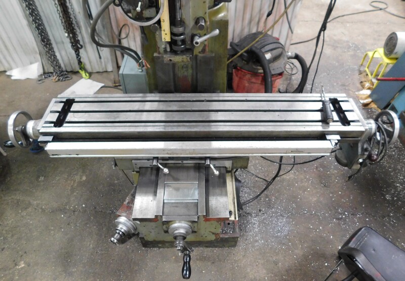 Supermax #YCM16VS, vertical mill, 9" x49" tbl., 3 HP, 16" X, 32" Y, 16" Z, R-8, 60-4200 RPM, Mitsutoyo 2-Axis - Image 6
