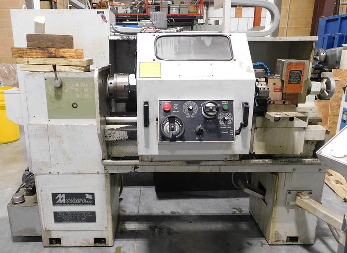 15" x 36" Milltronics #ML15, 3-jaw chuck, 3-1/8" hole, Centurion 6, 8 turret, 20-3000 RPM, 7 HP, 2004 - Image 1