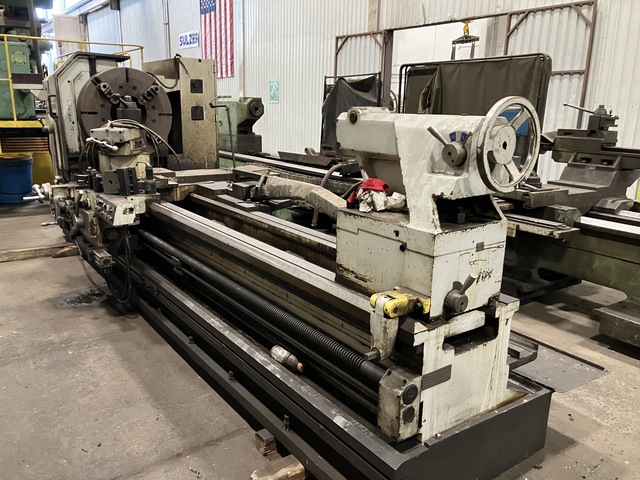 48" x 120" Willis #Mammoth PA 12-1/2" Hollow Spindle Lathe - Image 7