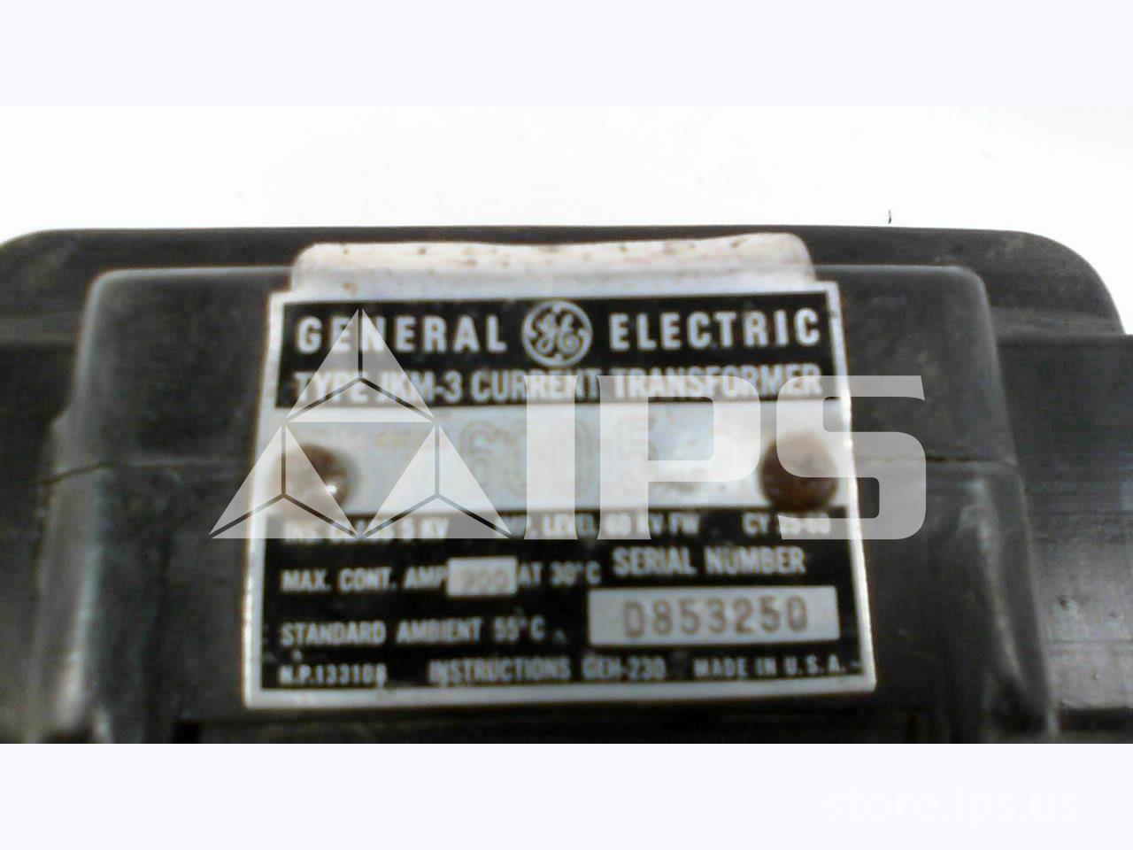 GE Jkm-3 Current Transformer 600:5 Bar Type - Image 2