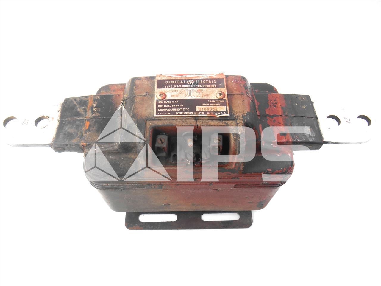 GE Jks-3 Current Transformer 400:5 Bar Type - Image 5