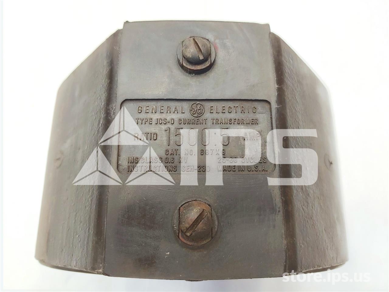 GE Jcs-0 Current Transformer 1500:5 Window Type, Tear Drop - Image 2