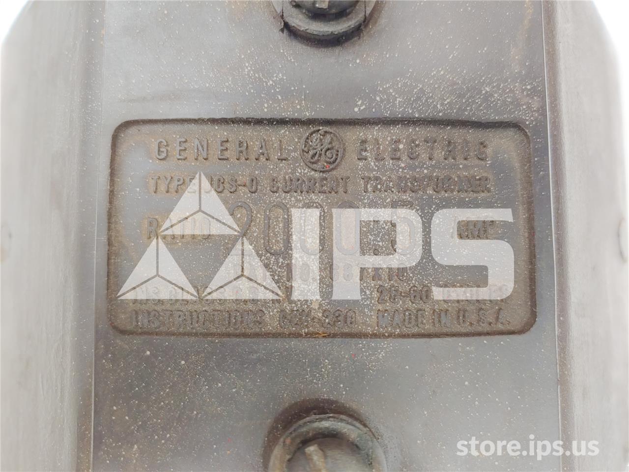 GE Jcs-0 Current Transformer 2000:5 Window Type, Tear Drop - Image 2