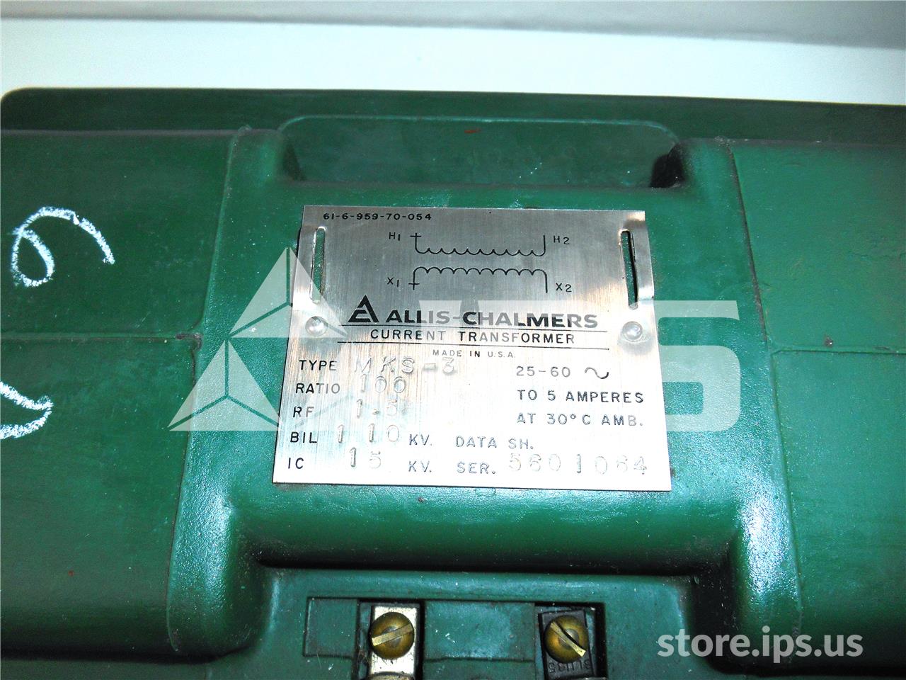AC Mks-3 Current Transformer 100:5 Bar Type, 15 KV - Image 4