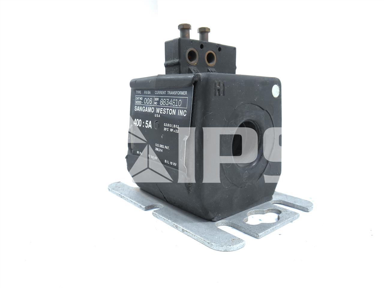 Sangamo Type R6ba Current Transformer 400:5 Window Type - Image 1