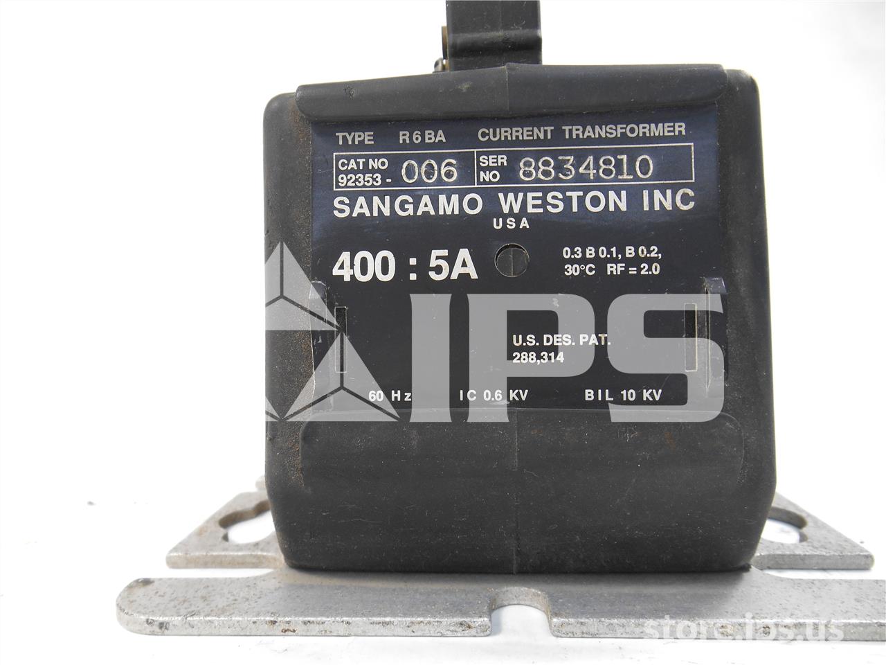 Sangamo Type R6ba Current Transformer 400:5 Window Type - Image 2