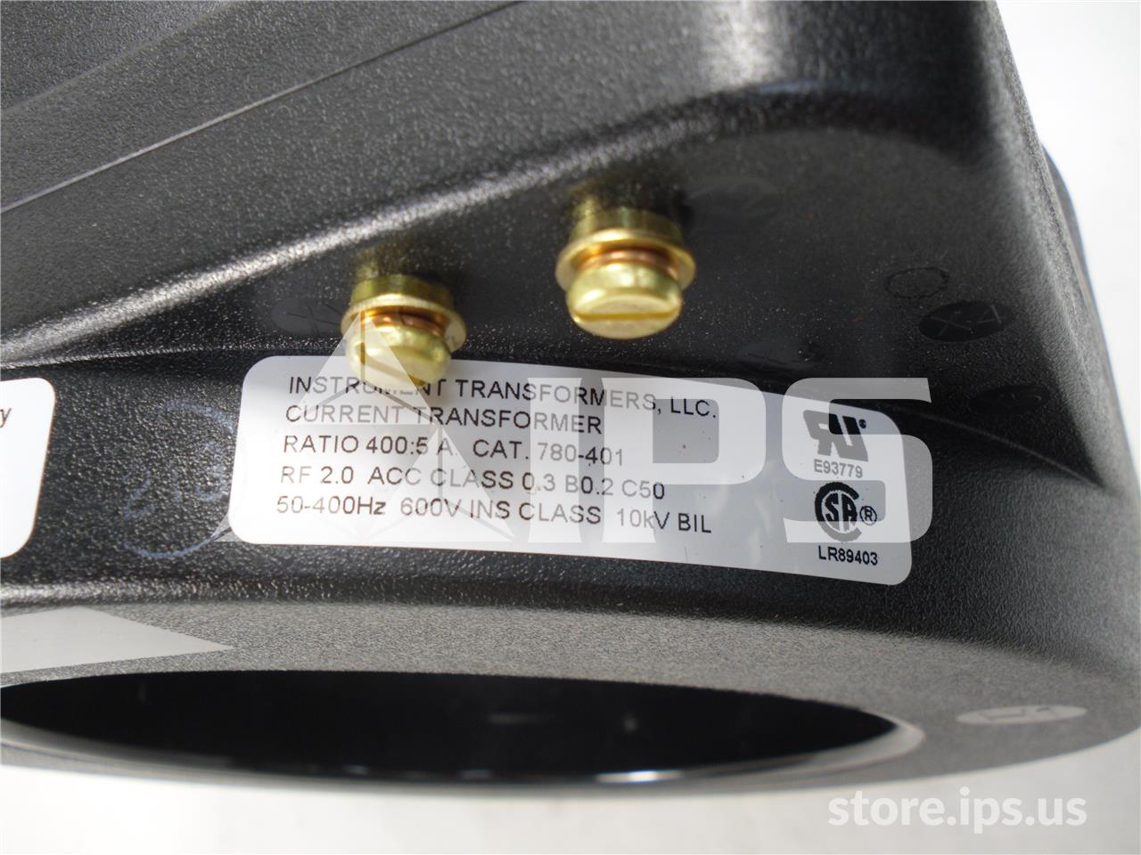 GE Model 780 Current Transformer 400:5 New C50 - Image 1