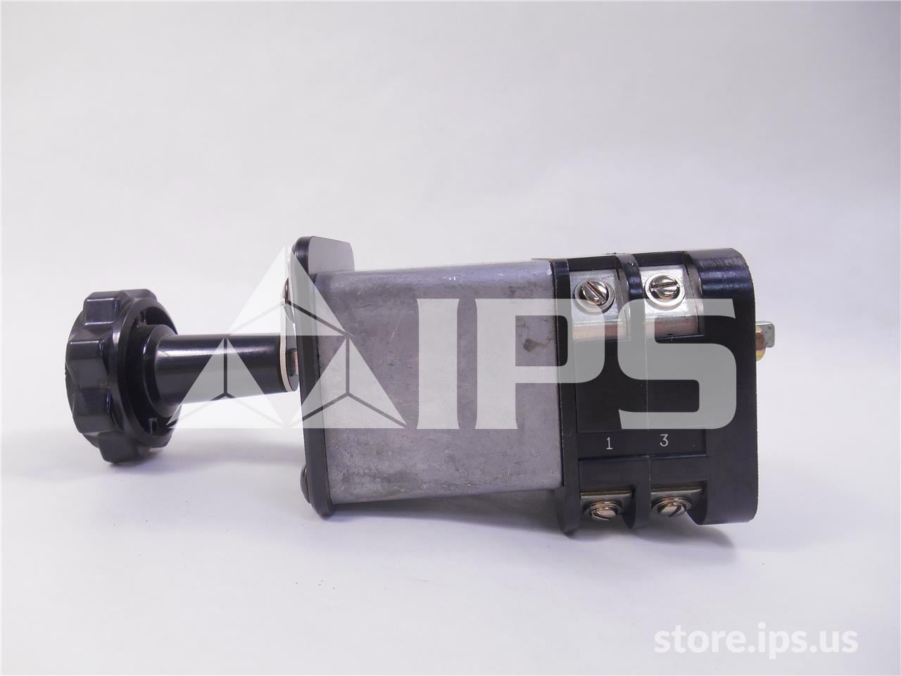 GE Sbm AC Ammeter Switch 2 Stage, Knurled Handle - Image 3