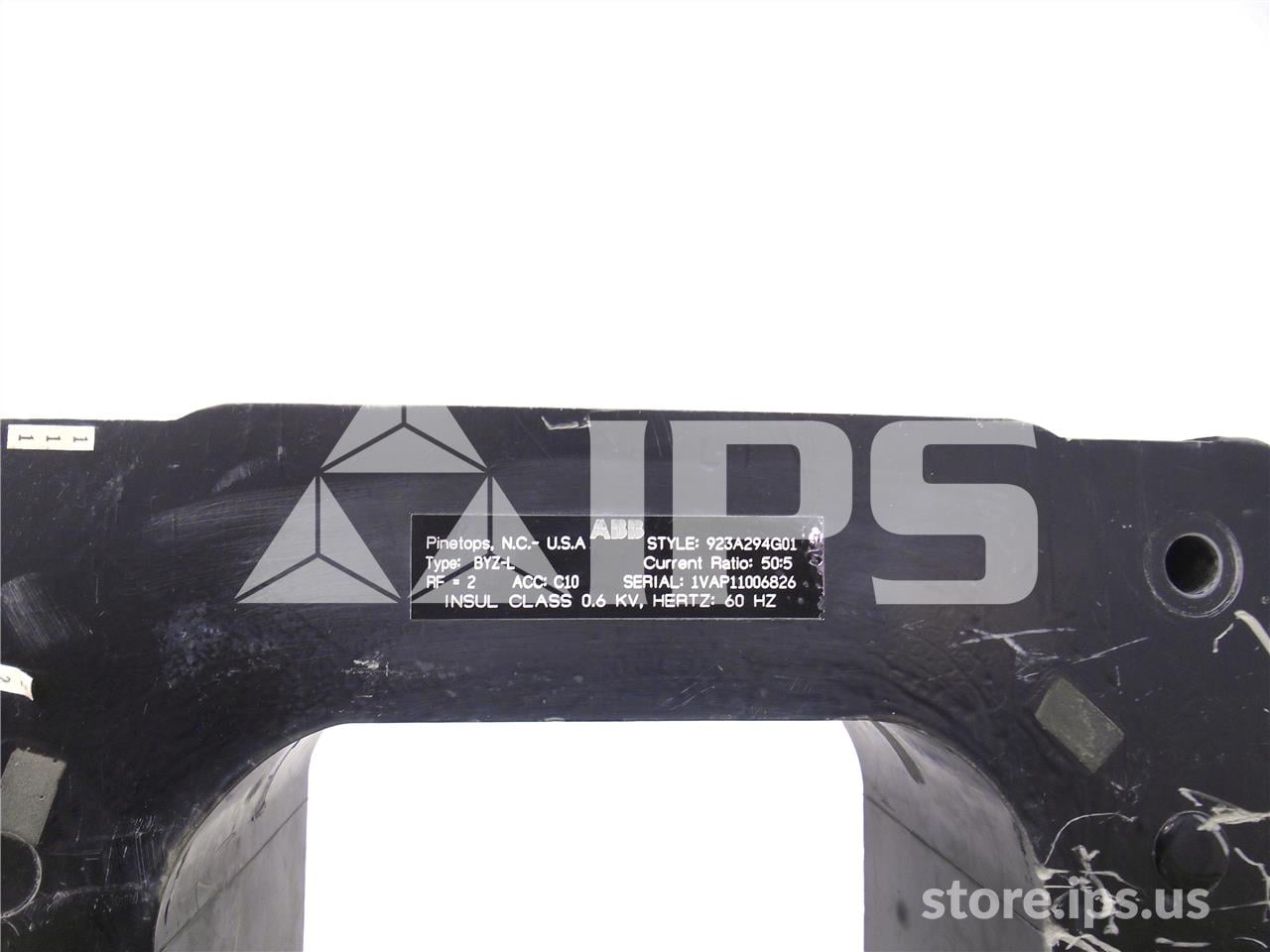 ABB Byz Neutral Current Transformer 50:5 Zero Sequence - Image 4