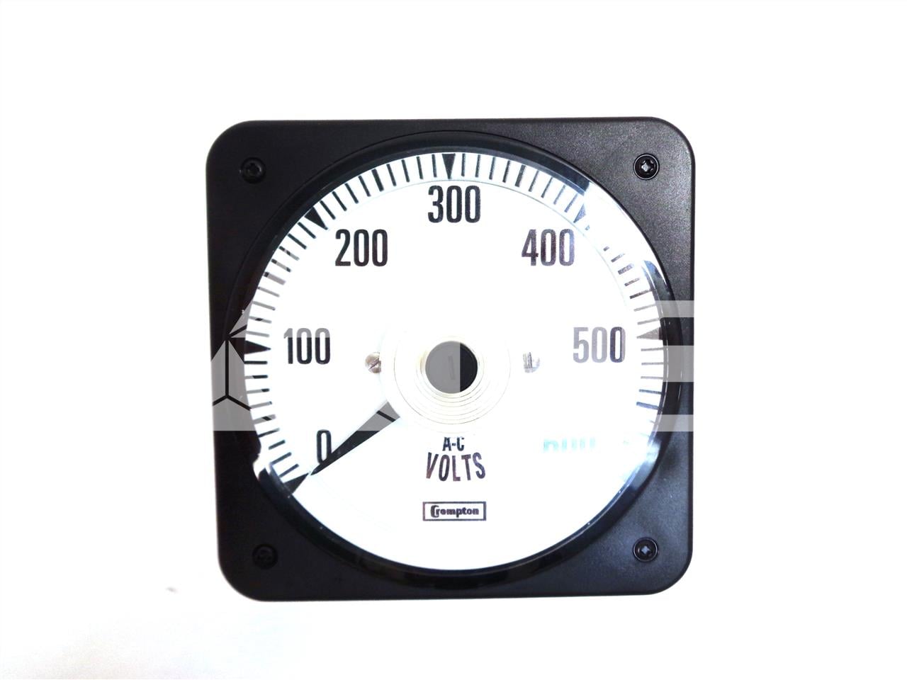 Crompton Switchboard AC Voltmeter New 0-600v Full Scale, 150 Volts AC Max - Image 1