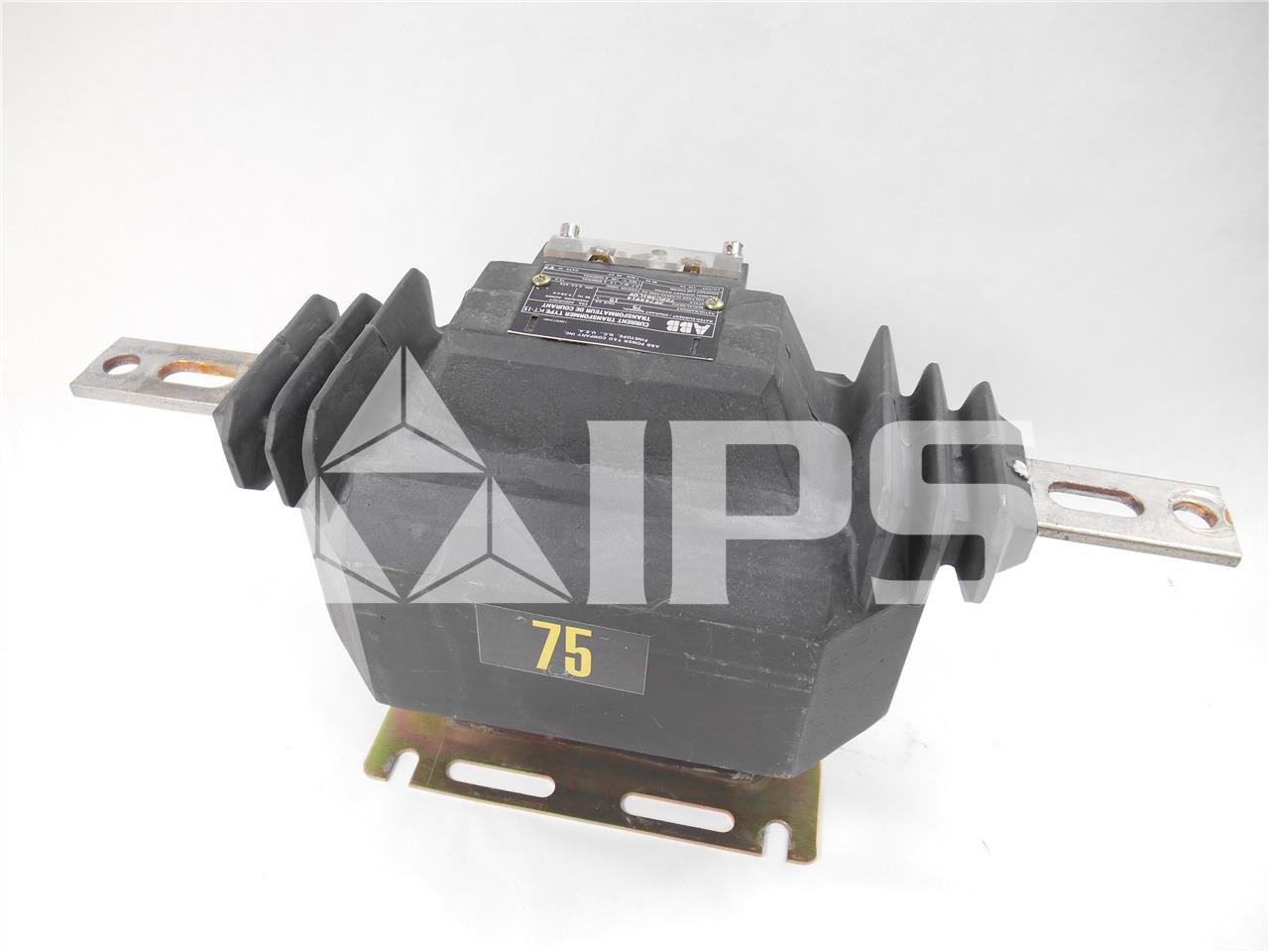 ABB Kt-15 Currrent Transformer 75:5 Bar Type, 110 KV Bil - Image 2