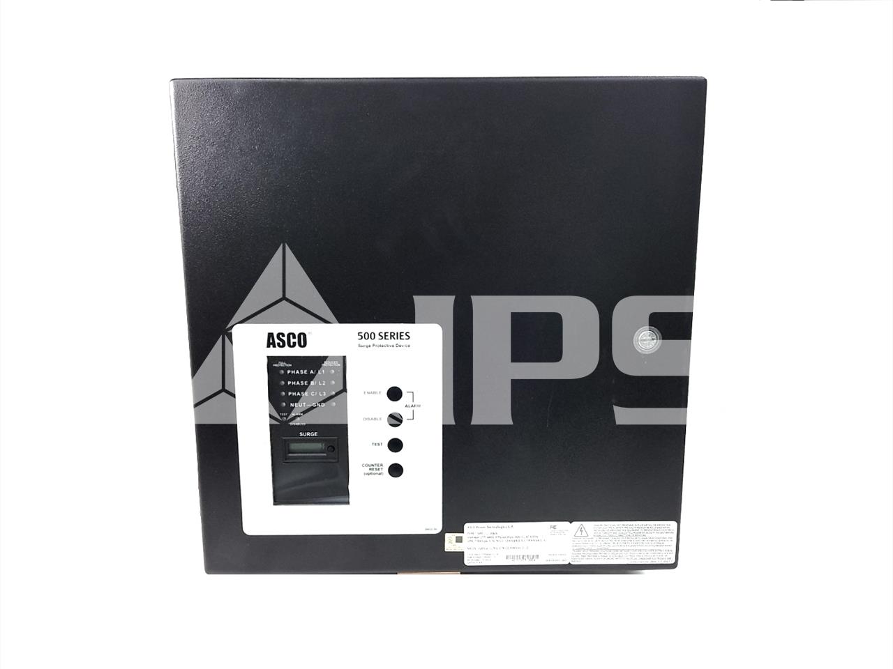 Square D Asco 500 Series Surge Protective Device (spd) 277/480v Three Phase Wye, 400k Amps Surge Rating Per - Image 1