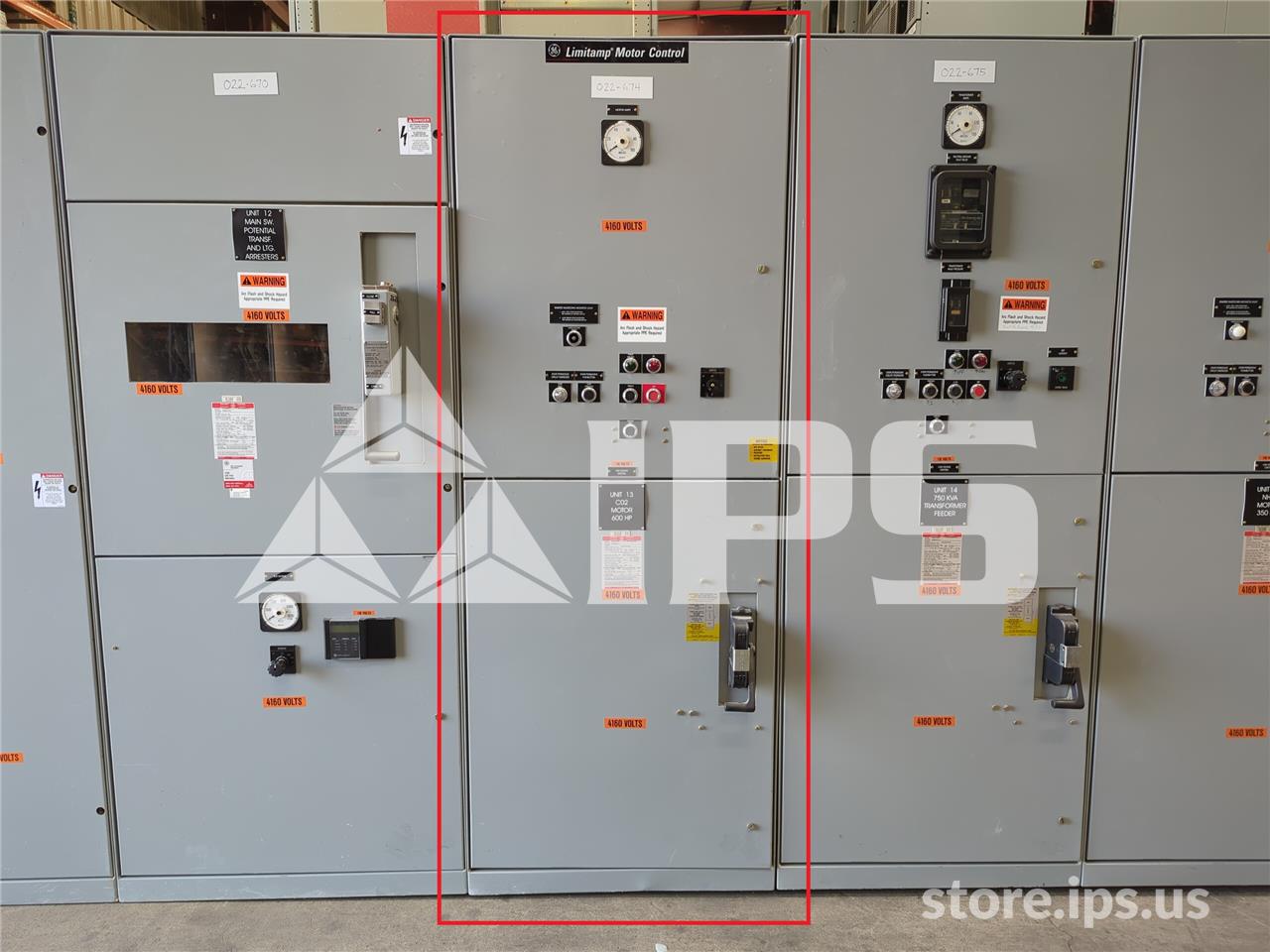 400 Amps GE Cr194 Vacuum Indoor Switchgear 5 KV - Image 1