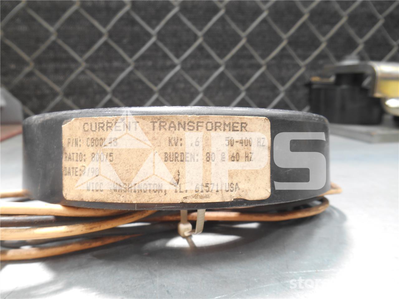 Wicc Current Transformer 800:5 0.6 KV - Image 1