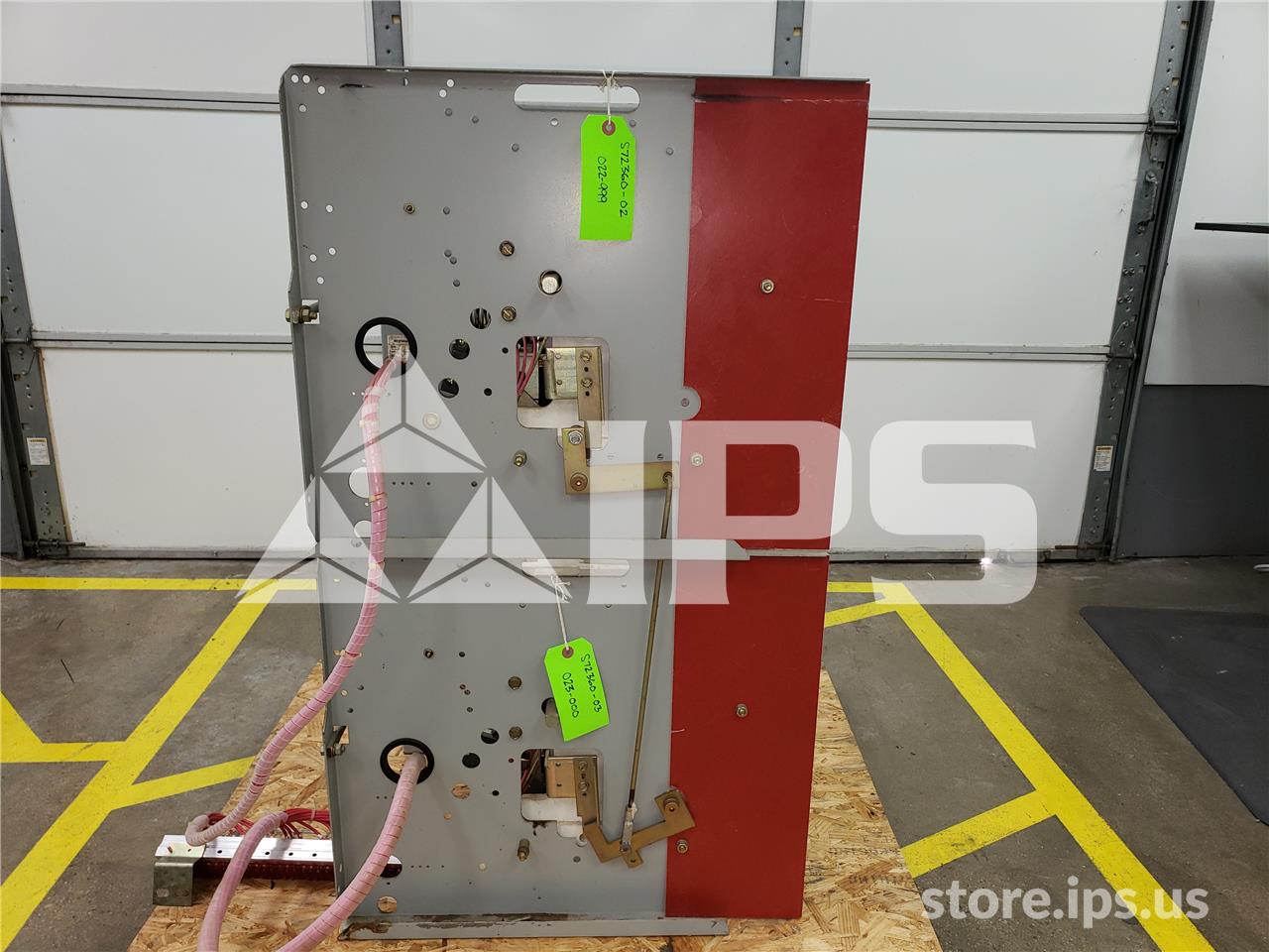 360 Amps WH Ampgard Model S Vacuum Contactor Two Phase 120 Volts AC Control, Dual 200 Amps Ct - Image 2