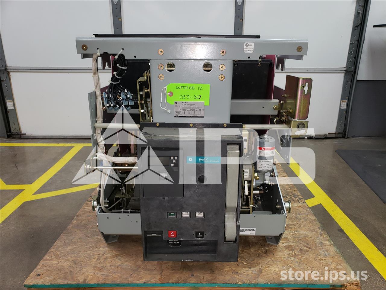 4000 Amps GE Wps-40 Eo/do We1nbbvf1xbxxxx Unused Surplus 120 Volts AC Control, Mvt Pm Lsg, 4000 Amps Ct, 4000 - Image 4
