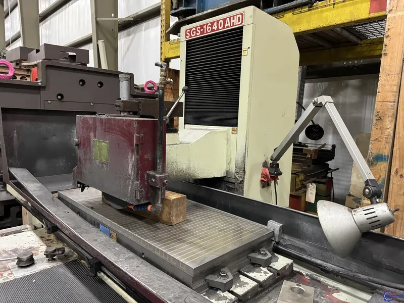 16" x 40" Kent #SGS-1640AHD, hydraulic horizontal surface grinder, 7.5 HP, 2" x 14" wheel - Image 3