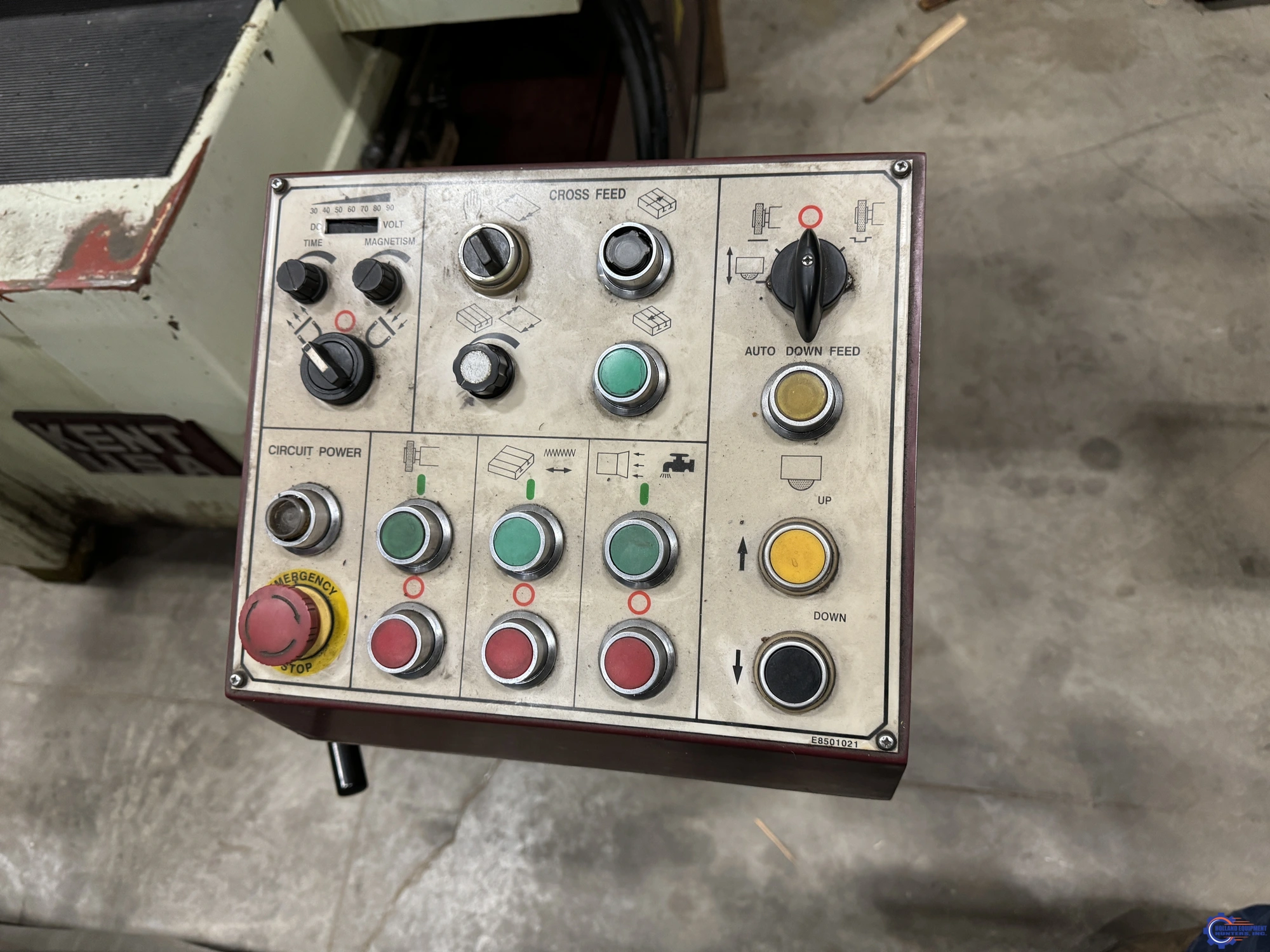 16" x 40" Kent #SGS-1640AHD, hydraulic horizontal surface grinder, 7.5 HP, 2" x 14" wheel - Image 4