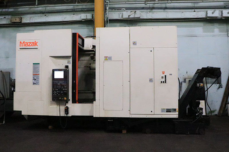 Mazak #Nexus-4000II, horizontal machining center, 60 automatic tool changer, 22" X, 24.8" Y, 25.2" Z, 18000 - Image 4