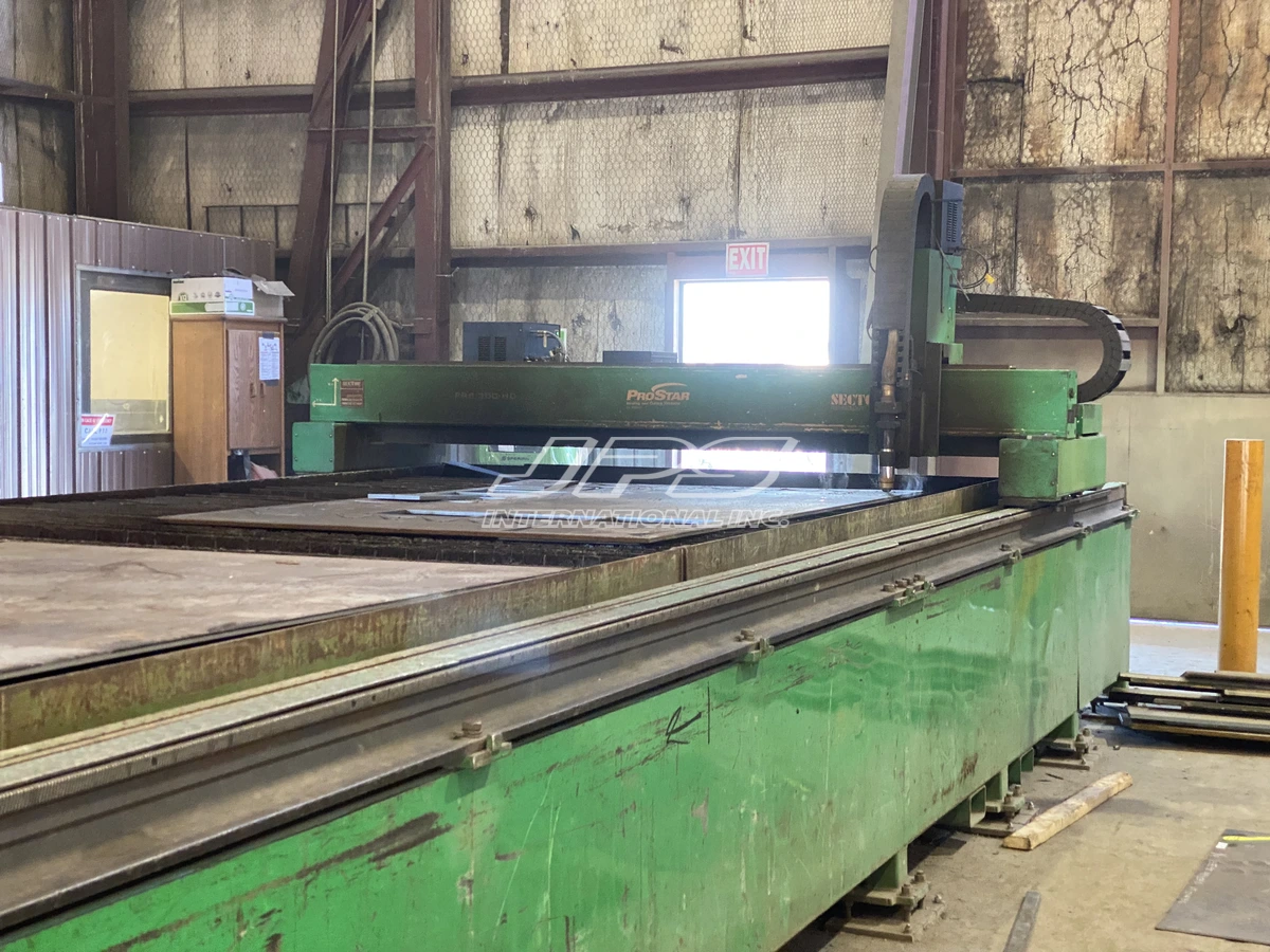 Sector ProStar #STI-550, CNC plasma table, Hypertherm SD HPR260 plasma cutting system, 2009 - Image 8