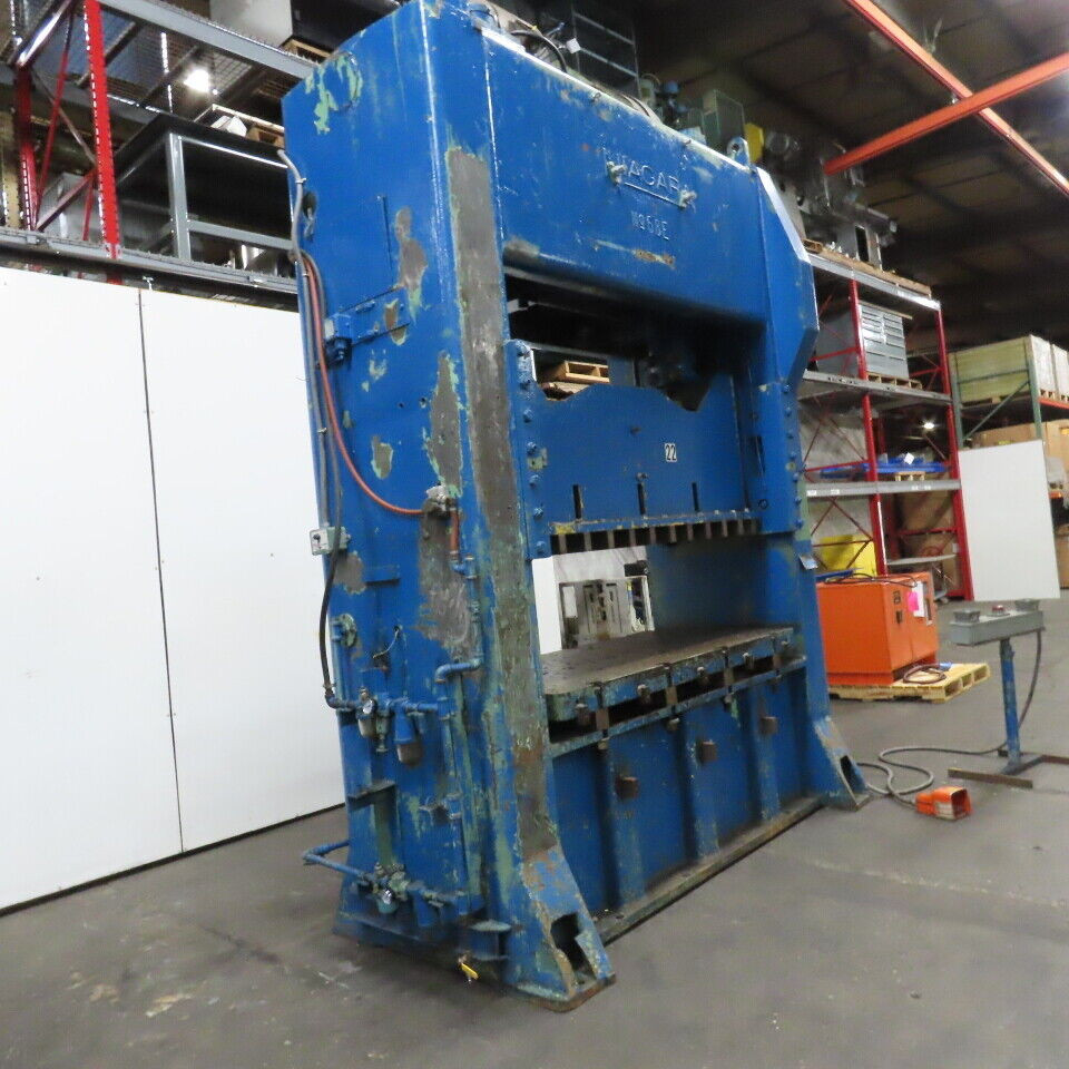 130 Ton, Niagara #68E, Double Crank Stamping Press 480V 3Ph 8" Stroke Tested - Image 2