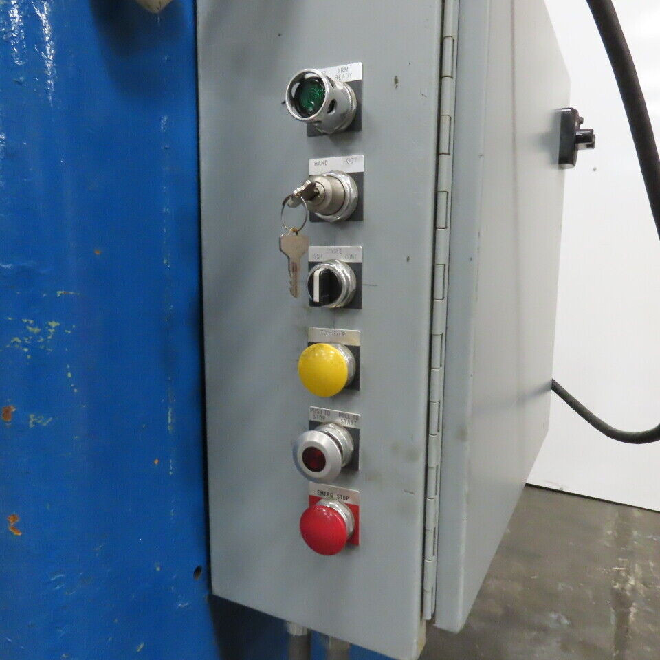 130 Ton, Niagara #68E, Double Crank Stamping Press 480V 3Ph 8" Stroke Tested - Image 8