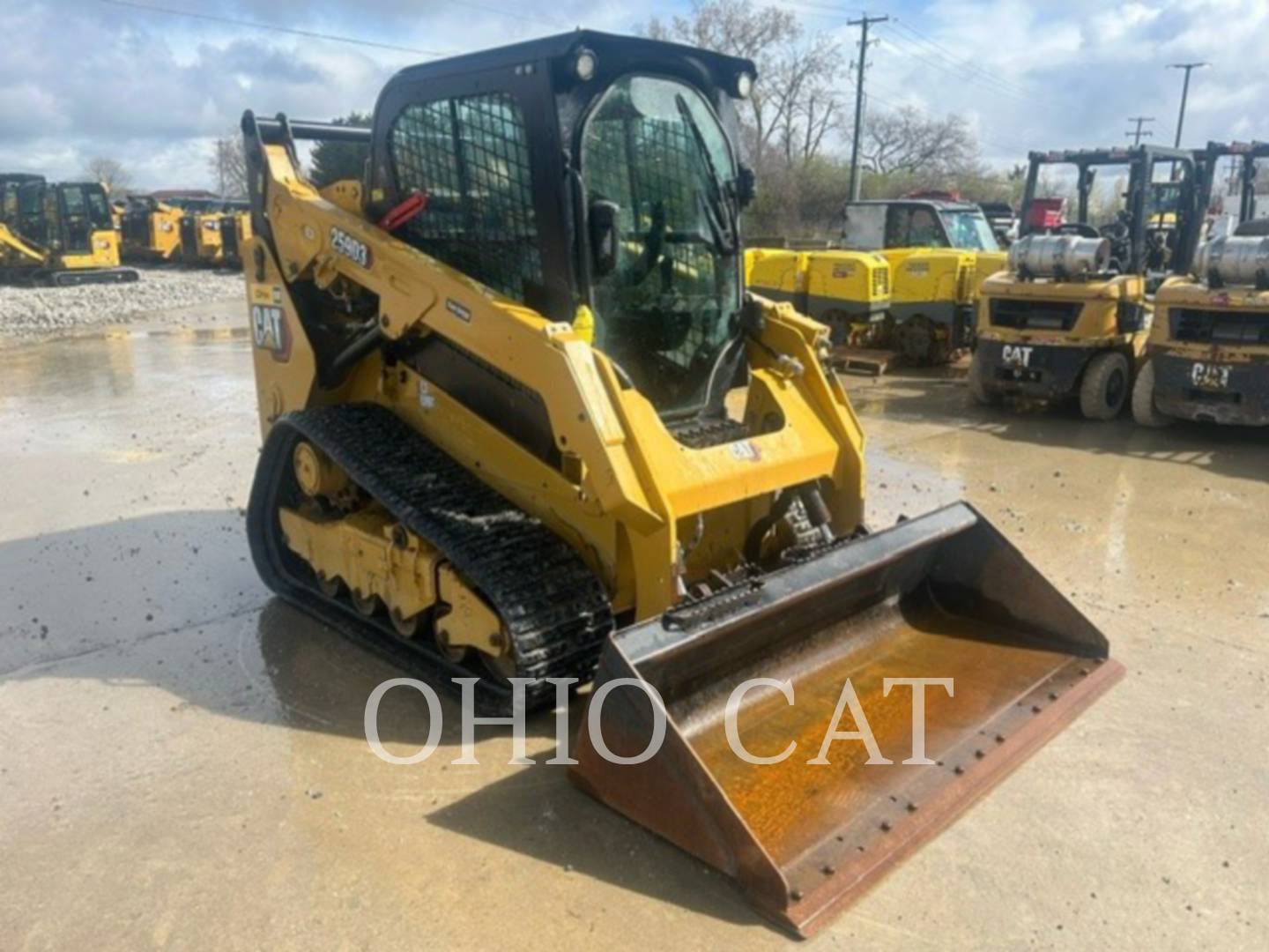 Cat 259D3 C3H2, Skid Steer Loader, 1390 hours, S/N: CW912736, 2021 - Image 2
