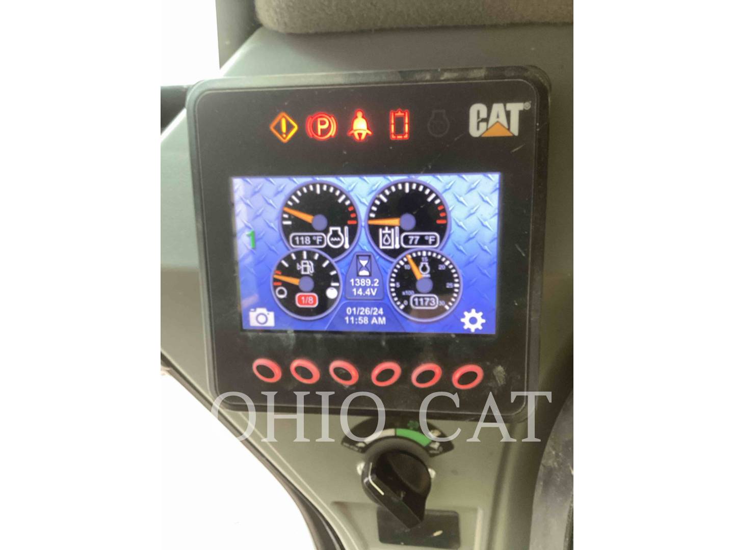 Cat 259D3 C3H2, Skid Steer Loader, 1390 hours, S/N: CW912736, 2021 - Image 5