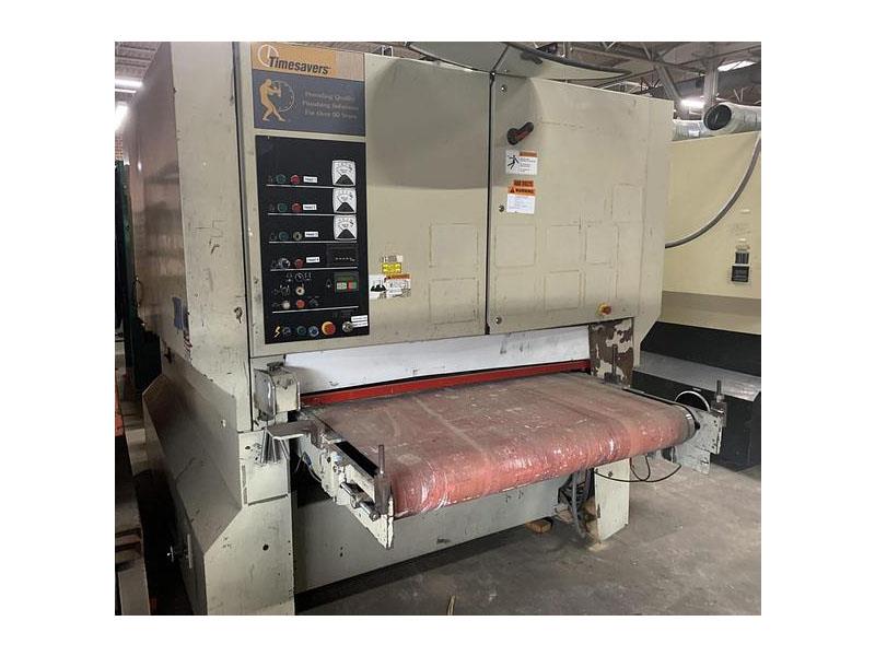 52" x 103" Timesavers #252-4-IC, belt sander, 4-head, 6" opening, 15-45 FPM - Image 2