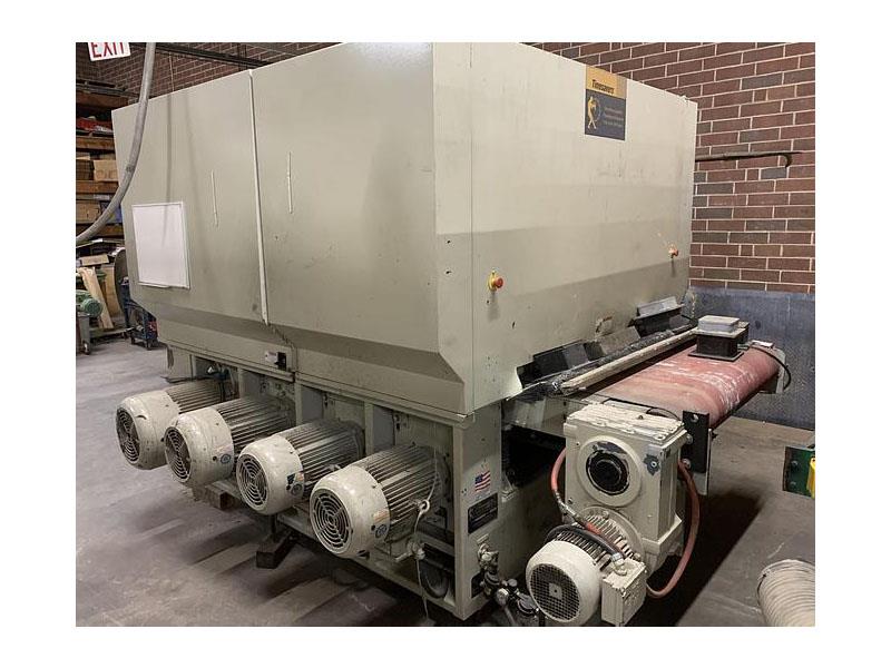 52" x 103" Timesavers #252-4-IC, belt sander, 4-head, 6" opening, 15-45 FPM - Image 3