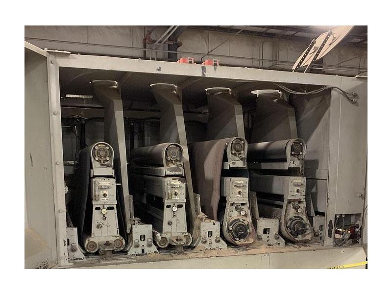52" x 103" Timesavers #252-4-IC, belt sander, 4-head, 6" opening, 15-45 FPM - Image 5