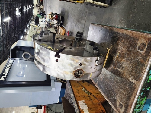 24" 3-Jaw Chuck, 9-1/4" thru hole, A1-5 - Image 3