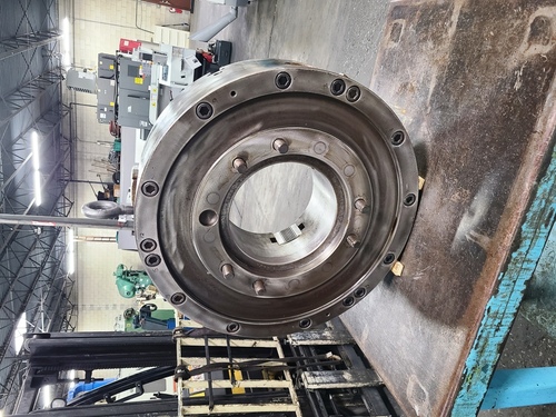 24" 3-Jaw Chuck, 9-1/4" thru hole, A1-5 - Image 4