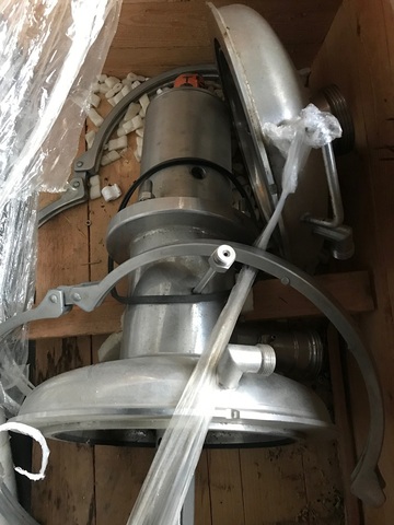 Haas #Mondomix VD-40 Aerator, Stainless Steel high shear mixer, 600 V., 40 HP - Image 4