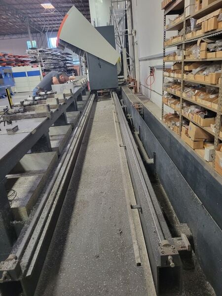Elumatec #SBZ-130, CNC vertical machining center, 8 automatic tool changer, 370.9" X, 15.7" Y, 10.4" Z, 6000 - Image 4