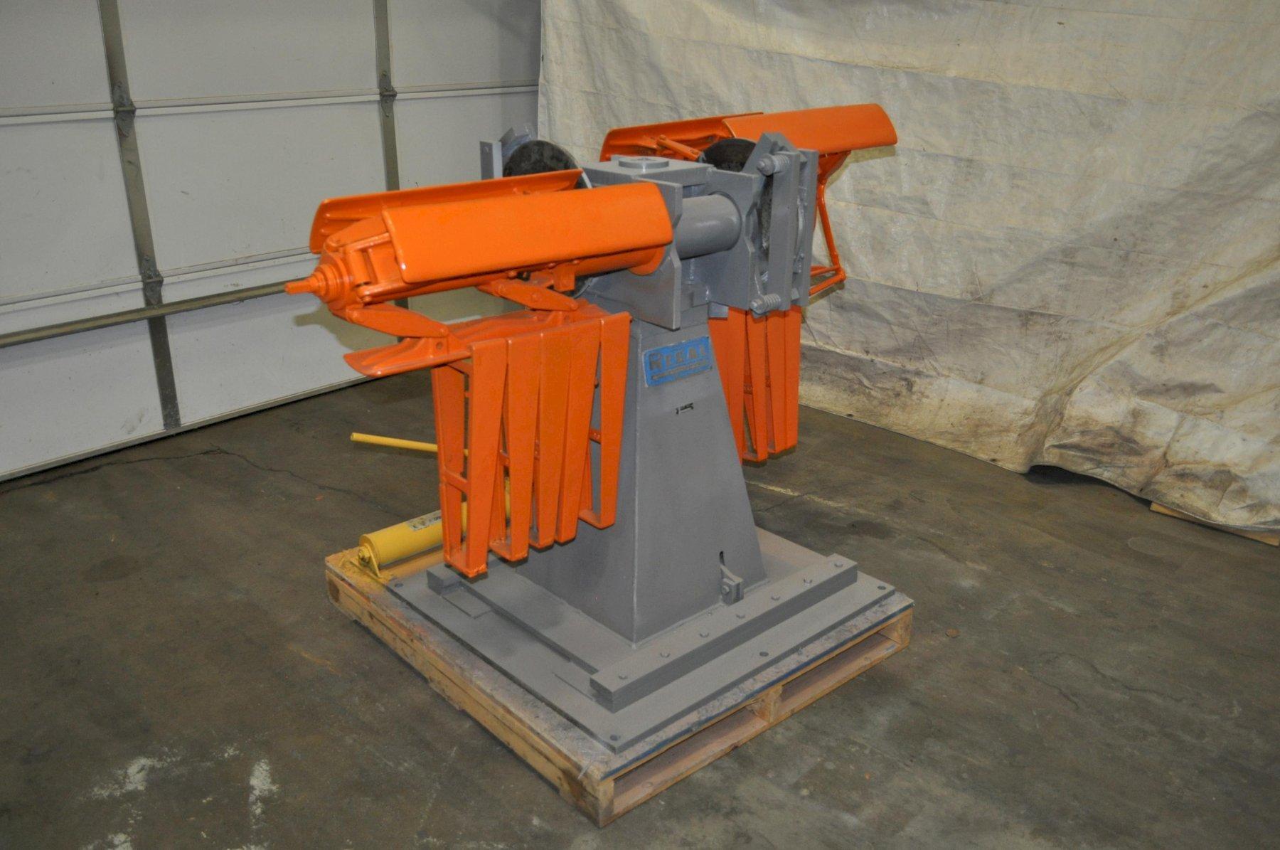 3000 lb. Regal #3000-18-DRNP-111, double end non-motorized uncoiler, 24" mandrel, 60" outside dimensions - Image 3