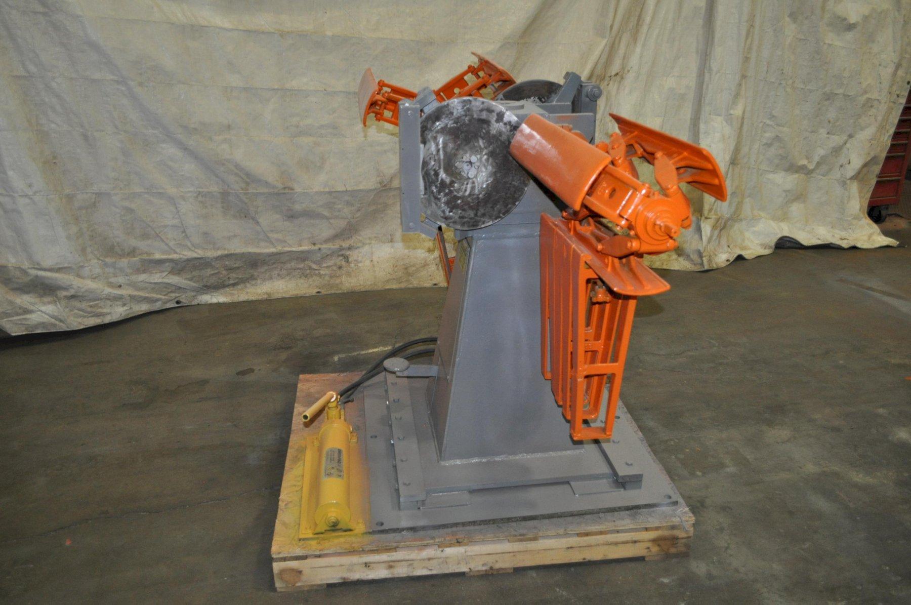 3000 lb. Regal #3000-18-DRNP-111, double end non-motorized uncoiler, 24" mandrel, 60" outside dimensions - Image 4