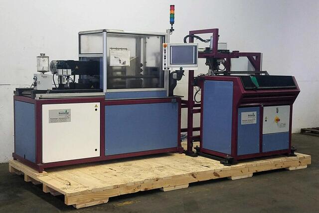 3/4" (20mm) Rosenberger #RU-8 All Electric End Former with RM-1000P Automatic Loader - Image 1