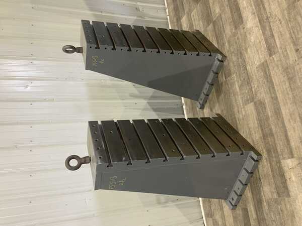 19-3/4" x 48" x 24" T-Slotted Angle Plates, 9 t-slots - Image 1