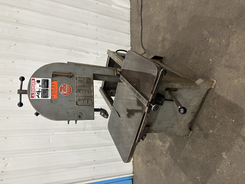 8-3/4" x 8-1/2" Rollin #SF8590, vertical band saw, 9' x 3/4" blade, 70-525 SFPM, 8-3/4" throat, 8.5" under - Image 5