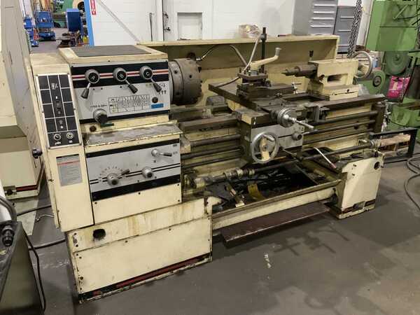 16"/20" x 40" Jet #1440-3PGH, gap bed engine lathe, 10" 3-jaw chuck, 3-1/16" hole, 40-1600 RPM, foot brake - Image 1