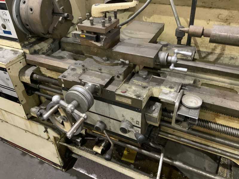16"/20" x 40" Jet #1440-3PGH, gap bed engine lathe, 10" 3-jaw chuck, 3-1/16" hole, 40-1600 RPM, foot brake - Image 3