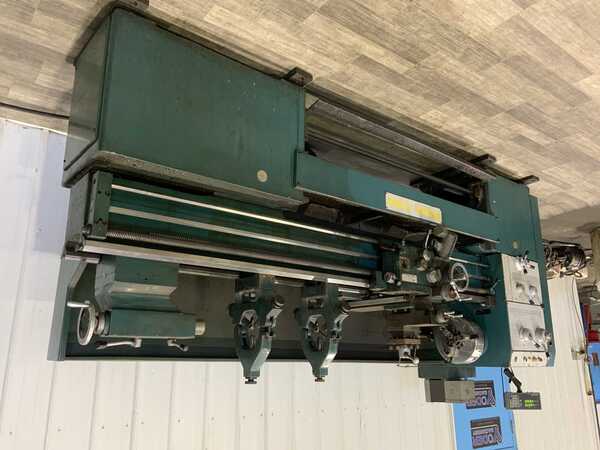 19-1/2" x 78" ENCO #11.1-3940 engine lathe, 12" 6-jaw chuck, 3-1/8" hole, 4-way tool post, Accurite 2-Axis - Image 1