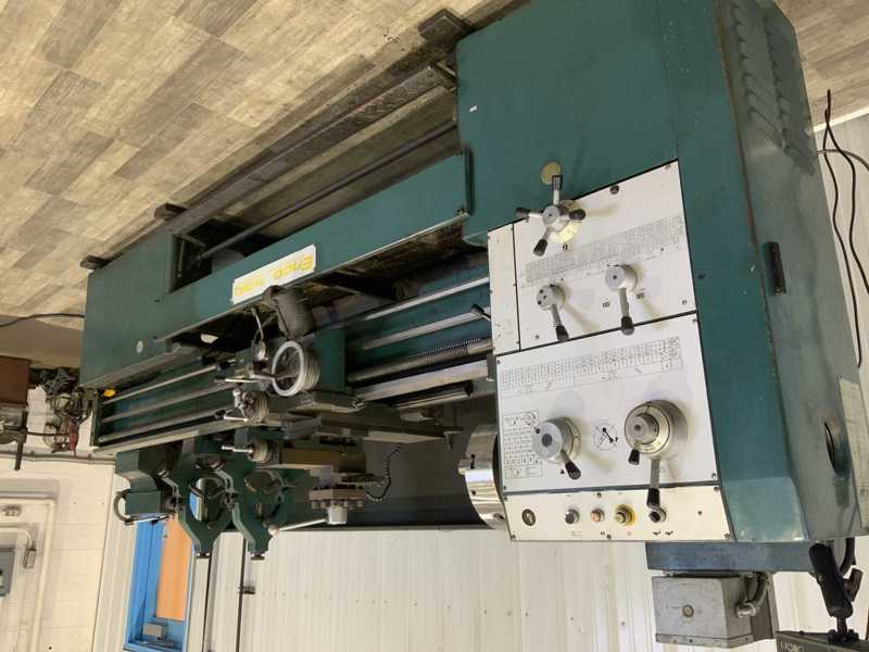 19-1/2" x 78" ENCO #11.1-3940 engine lathe, 12" 6-jaw chuck, 3-1/8" hole, 4-way tool post, Accurite 2-Axis - Image 2