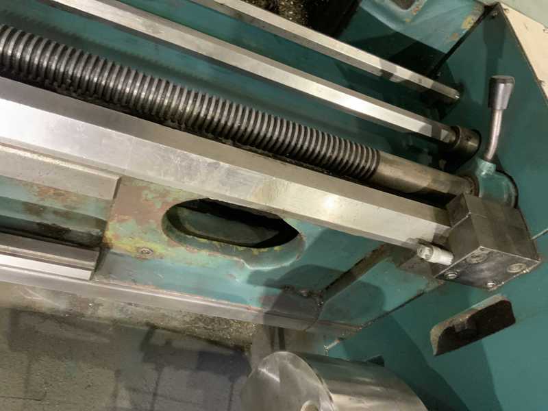 19-1/2" x 78" ENCO #11.1-3940 engine lathe, 12" 6-jaw chuck, 3-1/8" hole, 4-way tool post, Accurite 2-Axis - Image 4