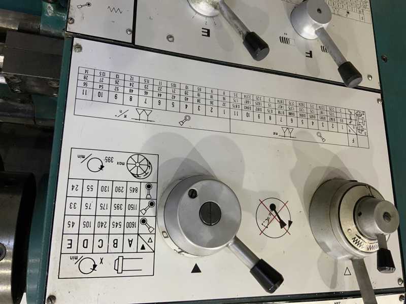 19-1/2" x 78" ENCO #11.1-3940 engine lathe, 12" 6-jaw chuck, 3-1/8" hole, 4-way tool post, Accurite 2-Axis - Image 5