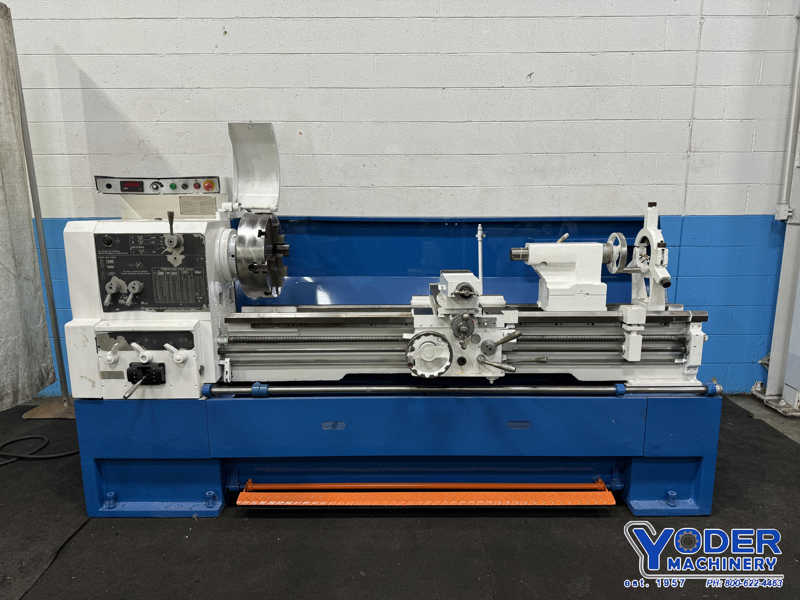 20"/24" x 57" Milltronics #HML2060, engine lathe, 12" gap length, 3" hole, 30-2200 RPM, thread dial, taper - Image 6