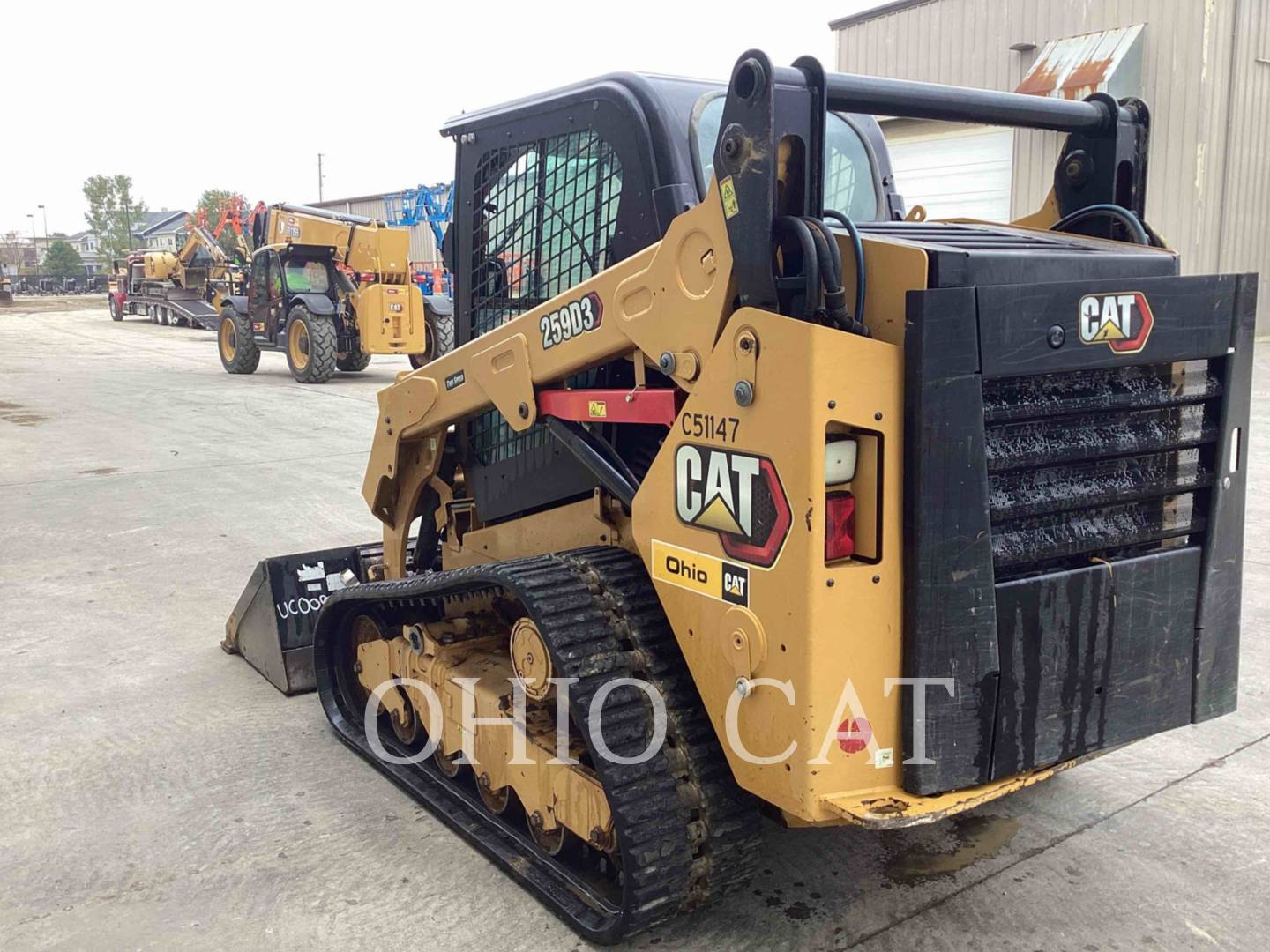 Cat 259D3 C3H2, Skid Steer Loader, 1096 hours, S/N: CW906790, 2020 - Image 4