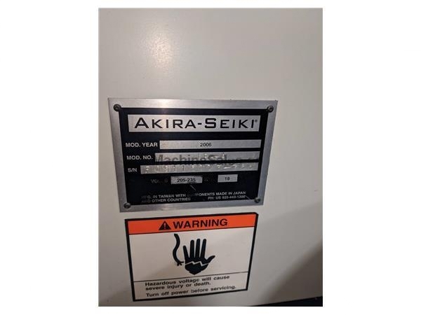 Akira-Seiki #Performa-Jr, CNC vertical machining center, 16