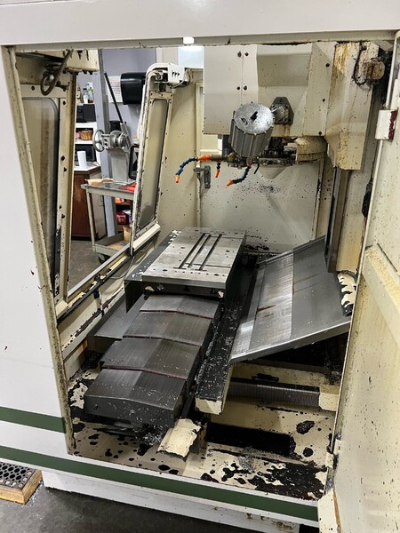 Mighty Viper #VMC-520, CNC vertical machining center, Mitshubishi